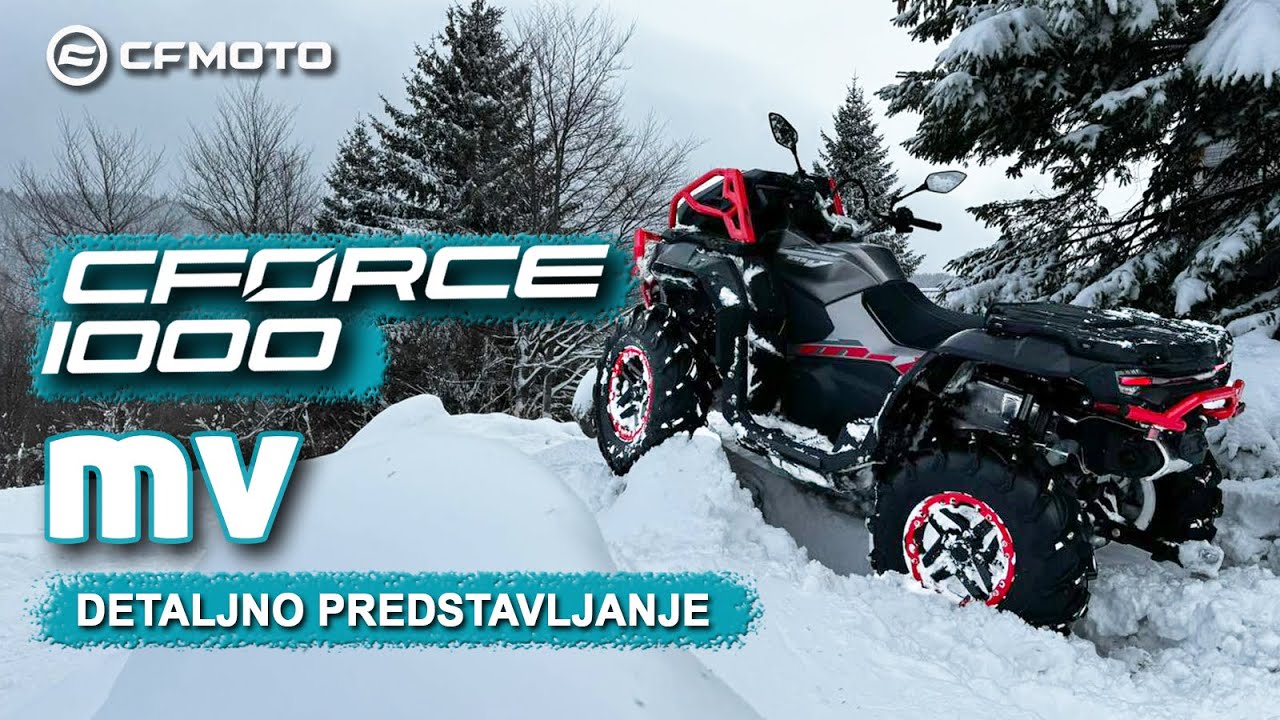 CFMOTO CFORCE X10 MV - Detaljno predstavljanje (ENG sub)