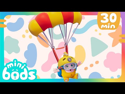Bubbles' Rocket to the Star Fails! 🌠 What Now? | Minibods | Preschool Cartoons