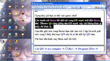 Cách cài đặt killmark và themes cf ( killmarkcf.org )