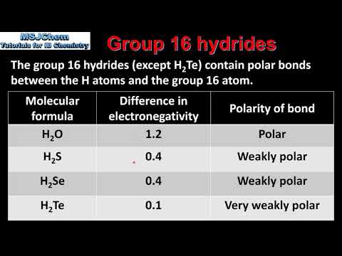 Video: Zašto se bazičnost hidrida smanjuje u grupi?