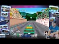 SEGA SATURN | High Velocity / Touge King | Course 1 - 2'26"626 NPB