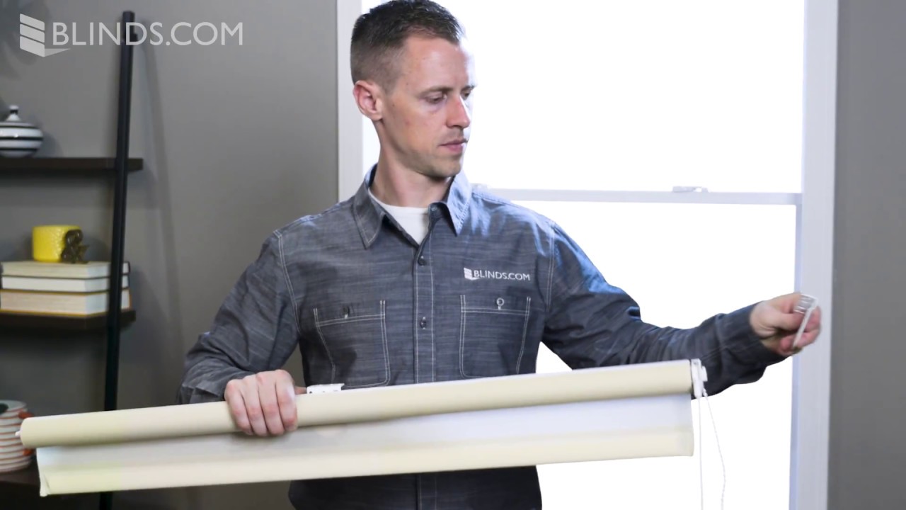 How to Install Outside Mount Roller Shades YouTube