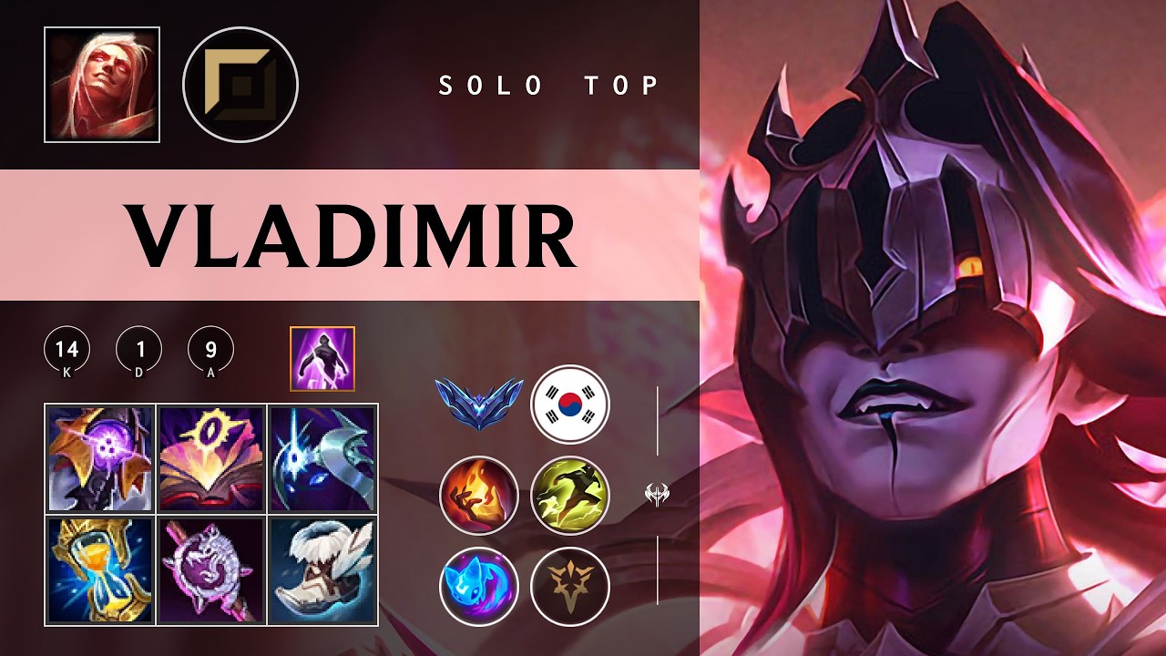 Vladimir Top vs Irelia - KR Diamond Patch 26.03