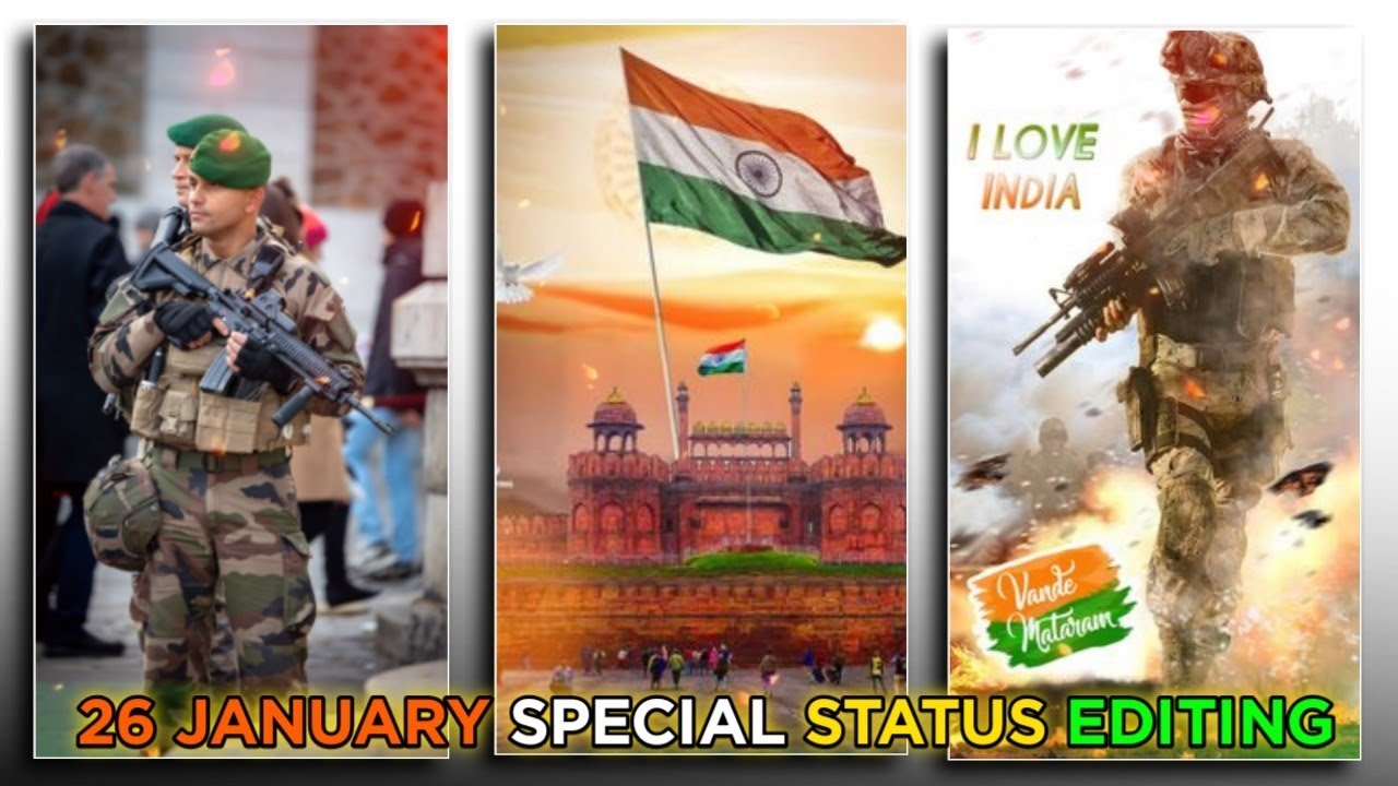 happy republic day status video editing kinemaster video editing | 26 January status video editing