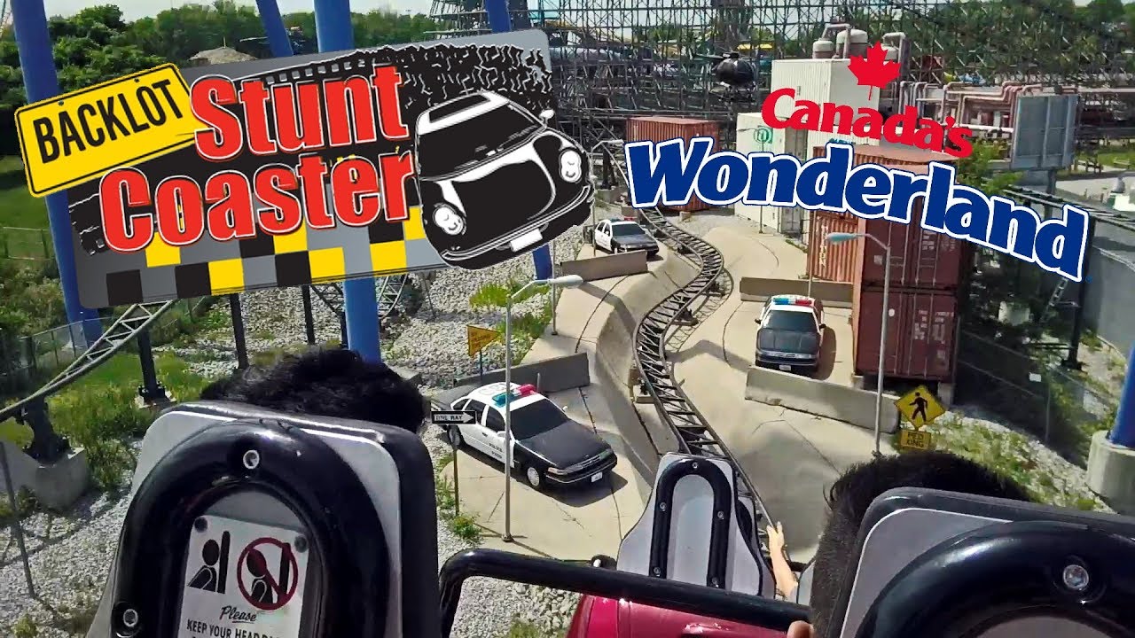 2018 Backlot Stunt Coaster On Ride HD POV Canada's Wonderland YouTube