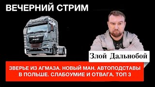 ЗВЕРЬЕ ИЗ АГМАЗА. НОВЫЙ МАН. АВТОПОДСТАВЫ В ПОЛЬШЕ. СЛАБОУМИЕ И ОТВАГА. ТОП 3