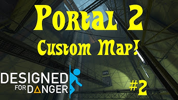 Portal 2 Custom Maps: Designed For Danger - Jump Scaring Rick!