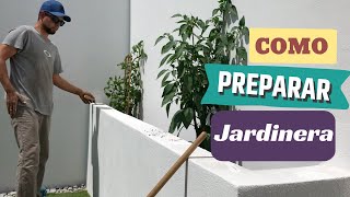 Como preparar una jardinera en casa / How to prepare a garden bed at home🌱🌱🌿🍀