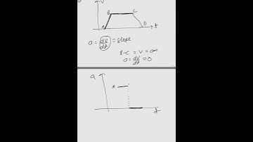 NEET 2024 PHYSICS PYQ.    The velocity (v) - time (t) plot The acceleration (a) - time (t) graph
