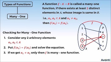 3. 12M01.2 CV 2 Many - One Function