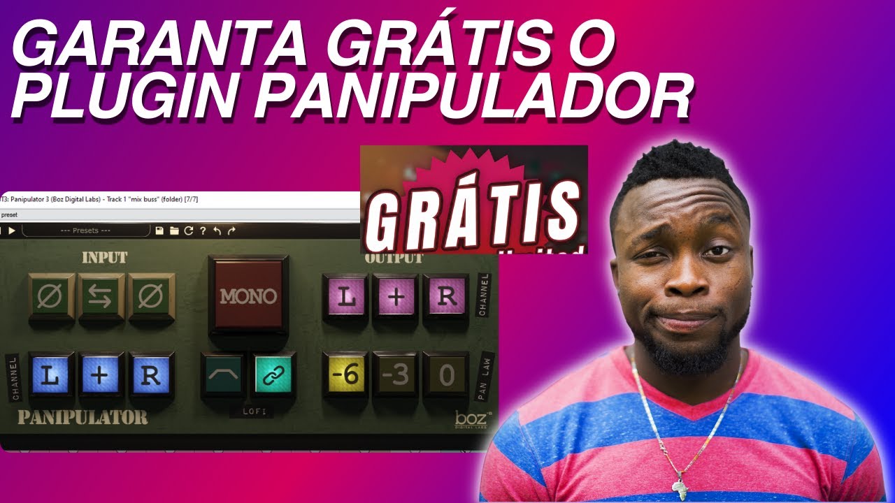 Garanta GRÁTIS o Plugin Panipulador da Boz Digital Labs – Imperdível para Mixagem!