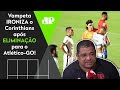 "Agora o Corinthians vai..." OLHA como Vampeta IRONIZOU o Timão após ELIMINAÇÃO para o Atlético-GO!