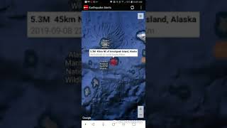 Amatignak Island, Alaska Earthquake September 8th, 2019
