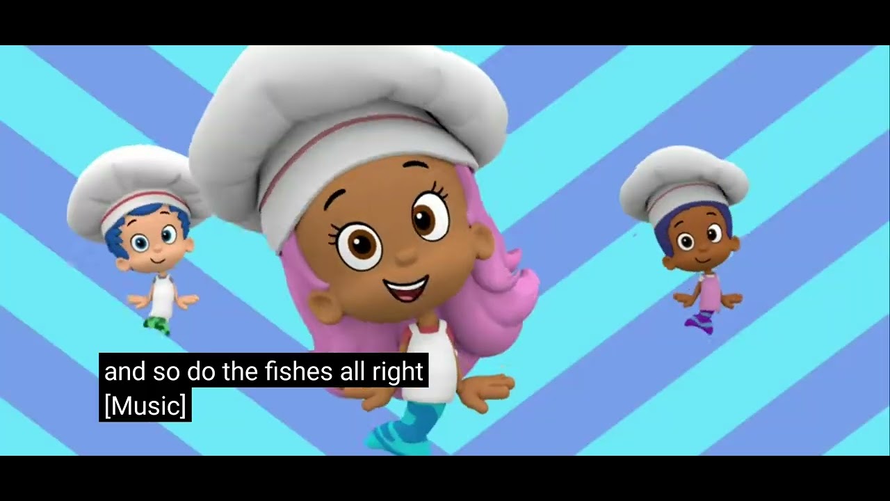 ⁣carolina basa remix vevo - bubble guppies teaste song music video 2024