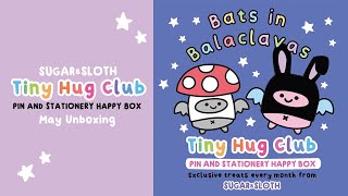 Tiny Hug Club May Unboxing - The Bats in Balaclavas box!