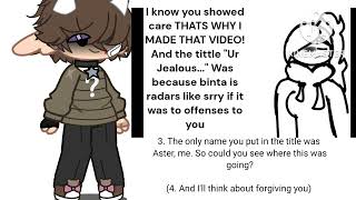 My response to this...(read desc)
Edit: They deleted this video after I uploaded this.
I had school so thats why its late- My response to this...(read desc)