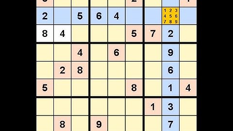 How to Solve The Hindu Sudoku Hard August 20, 2022