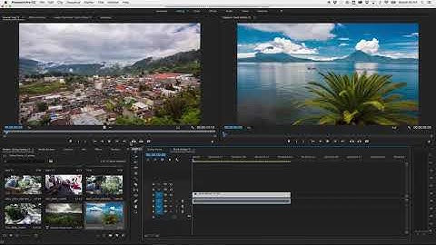 How to create a sequence in Premiere Pro