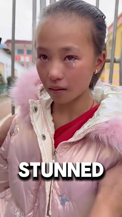 Little Girl Stunned By Man’s Kindness ❤️#wholesome #kindness #heartwarming