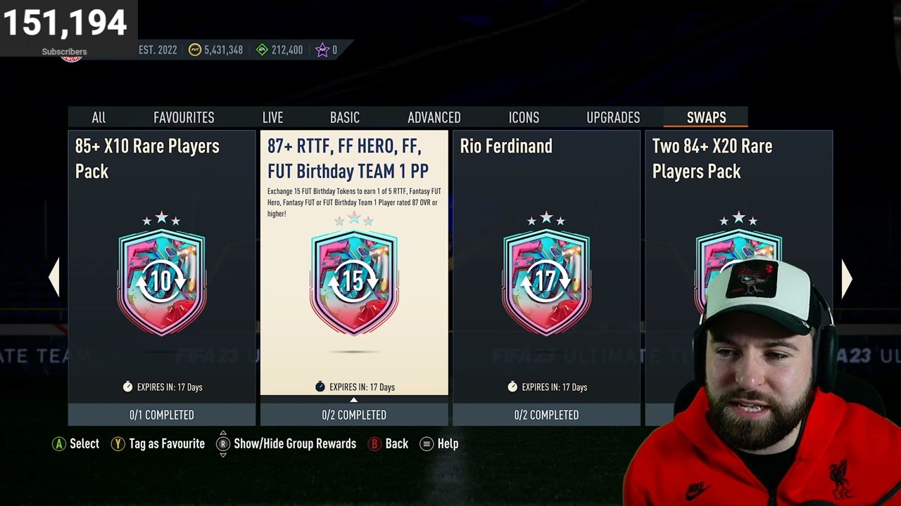 FIFA 22 FUT Birthday: How many Swap Tokens are available to unlock?