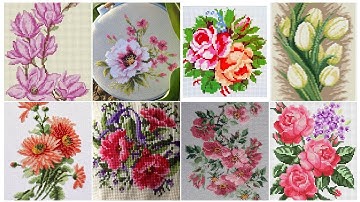 #1 Most Beautiful and Unique New Cross Stitch Patterns For Everything #CrossStitchDesign#Trend