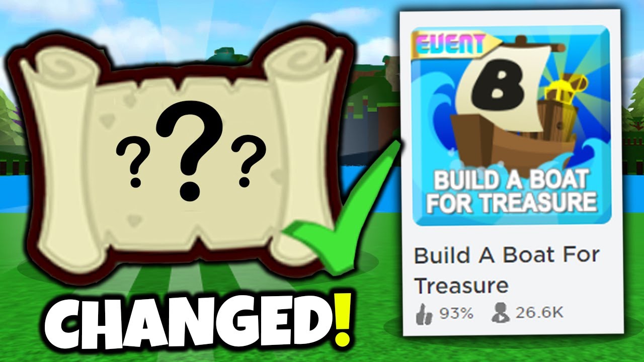 *NEW* UPDATE CHANGED this QUEST!! Build a boat for Treasure ROBLOX
