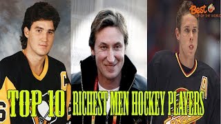 Top 10 Richest Men Hockey Players of all time