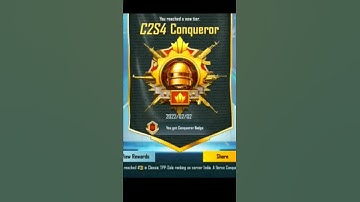 FINALLY CONQUEROR🥵🥺                                  #conqueror #conquerorpush #shorts #short #bgmi