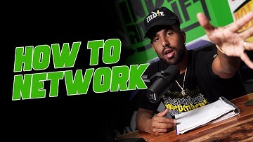 HOW TO NETWORK AS AN ARTIST - DOs and DONT