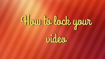 MOST USEFUL TRICK - HOW TO LOCK VIDEO THROUGH PASSWORD PROTECTED VIDEO MASTER