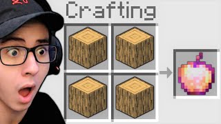 Minecraft, But Crafting is Randomized...