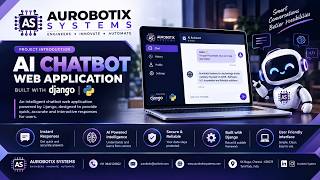 🤖 AI CHATBOT WEB APPLICATION | DJANGO & PYTHON PROJECT