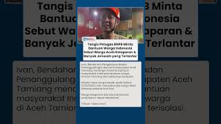 Download Lagu Tangis Petugas BNPB Pecah Sebut Warga di Aceh Tamiang Kelaparan dan Banyak Jenazah yang Terlantar MP3