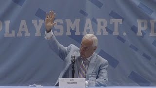 Celebrity Highlights from Roy Williams Retirement Press Conference Net Worth