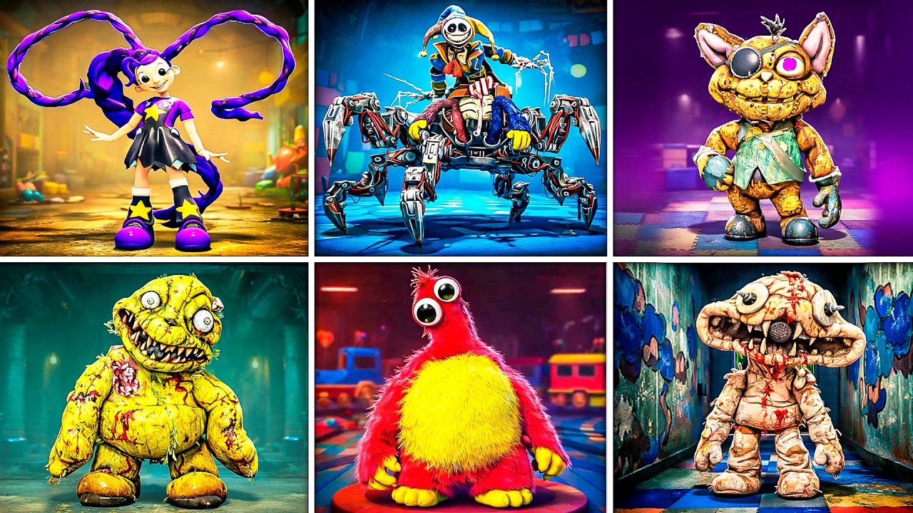 ВСЕ НОВЫЕ БОССЫ ПОППИ ПЛЕЙТАЙМ 5 ГАРРИС МОД! ПРОТОТИП ЛИЛИ ЛАВБРЕЙДС POPPY PLAYTIME 5 Garry`s Mod