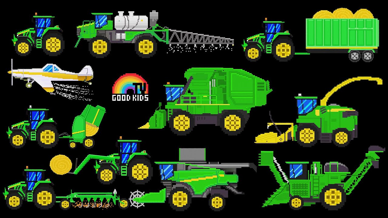 Farm VehiclesGood Kids Fun & Educational Learning Video YouTube