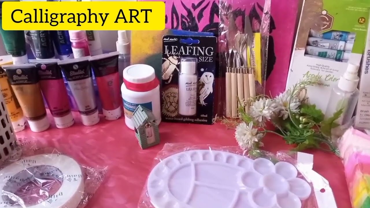 Unboxing Art supplies /Cheap art materials in 🇵🇰 Pakistan YouTube