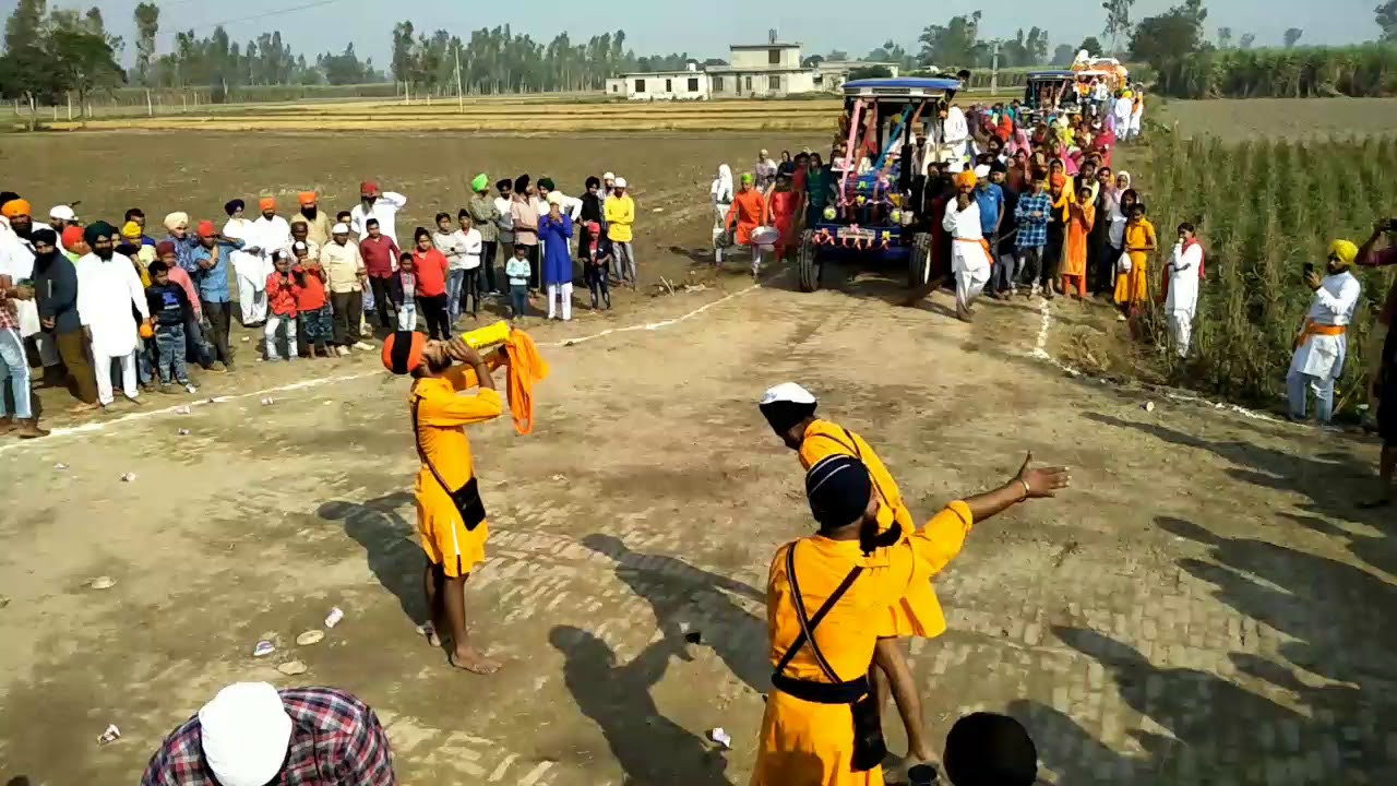 नगर कीर्तन राठौरा खुर्द  // 550th Guruparv Celebration 🎊 Rathora Khurd VIP Boys Rathora Creations