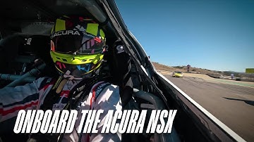 Onboard with Nick Yelloly and the RealTime Racing NSX