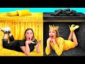 ベッドの下の秘密の部屋 |金持ち VS ブローク面 スマートガジェットとハック BaRaDa Gold Challenge