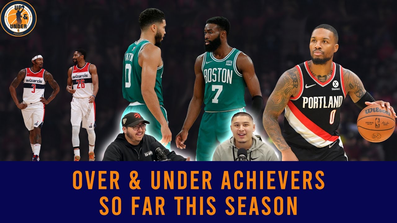 Top Over and Under Achieving NBA Teams So Far in 2021-22 - YouTube