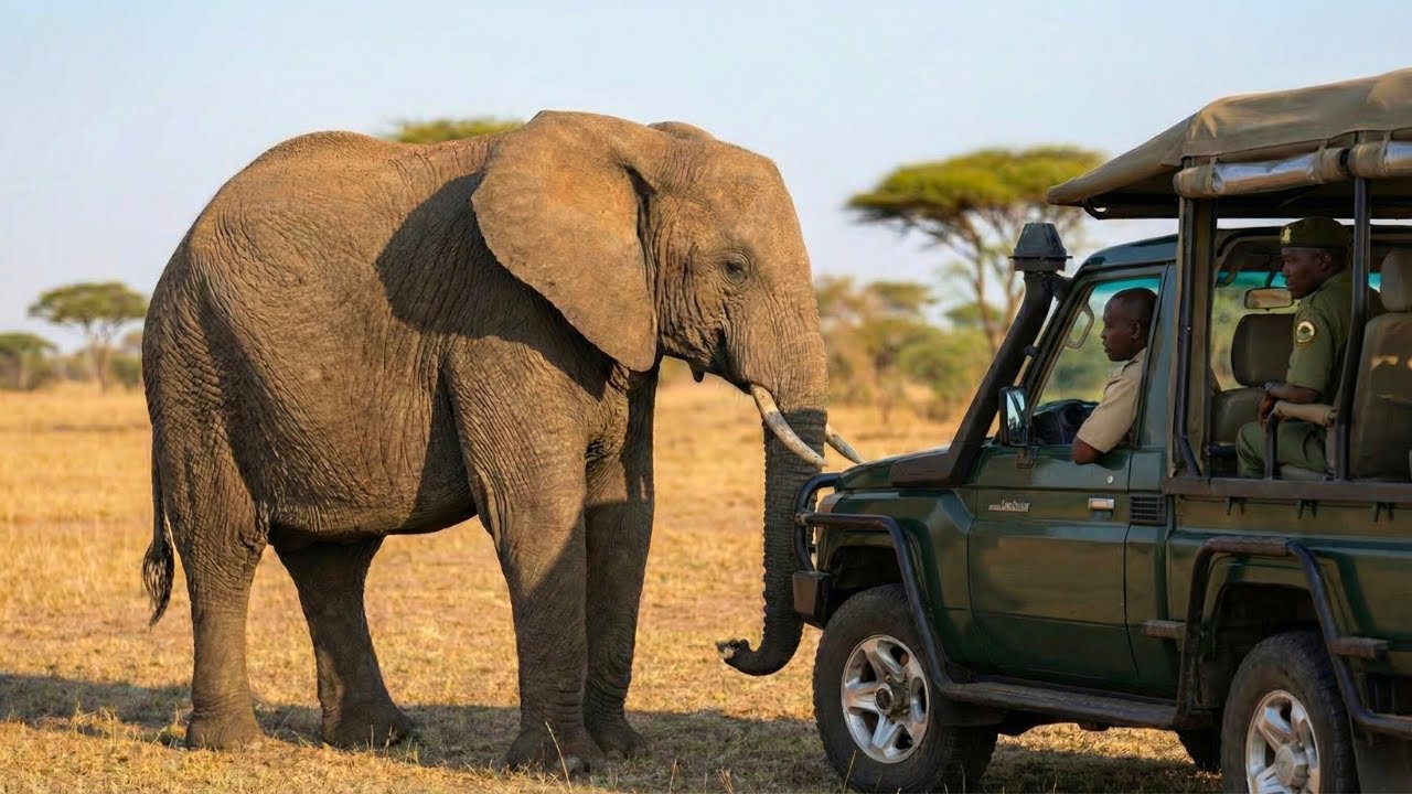 Rescue a Pregnant Elephant Begging for Help in Her Most Desperate Moment