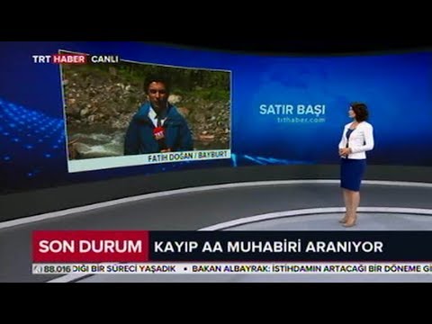 AA Kayıp Muhabir 13 Mayıs 2019 TRT Haber 10 bülteni