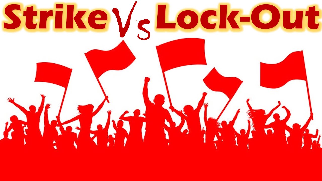 what is the difference between strike and lockout