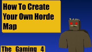 Unturned Map Editor: How to create a horde map