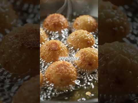 ‎I Made Crispy Potato Balls with INSANE Cheese Pull 🤤🧀‎