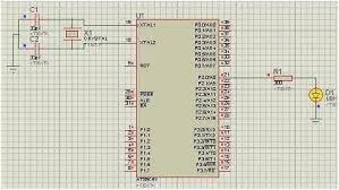 square wave generation using 8051 microcontroller ||Generate A Square Wave Using 8051 In Proteus