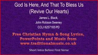 Video thumbnail of "God Is Here And That To Bless Us(Violas-flute) - Hymn Lyrics & Music"
