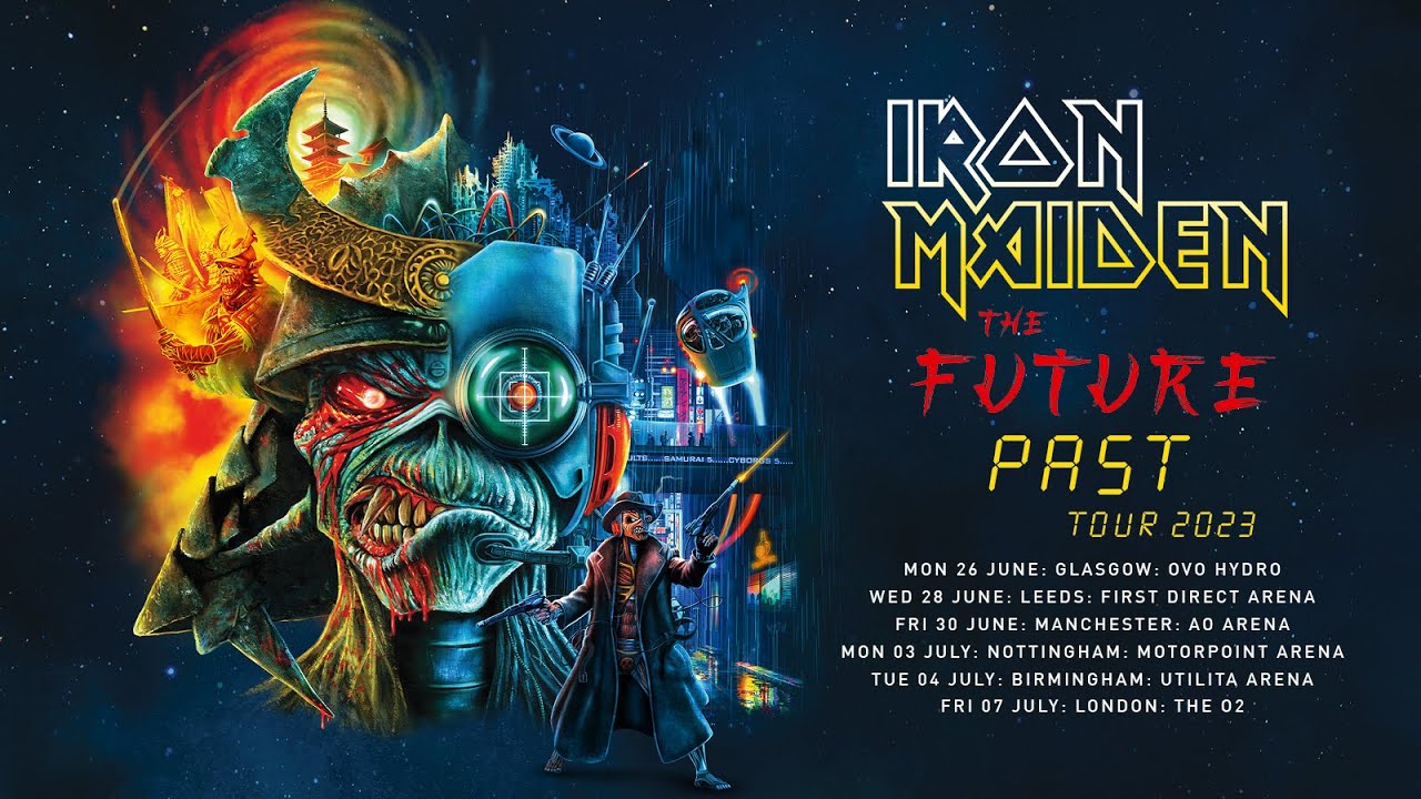 Predicting Iron Maiden's The Future Past Tour 2023 Set List It's epic!!! YouTube