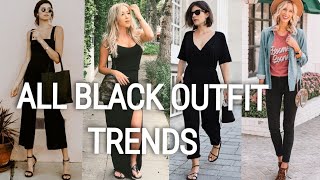Black Summer Outfit Ideasall Black Outfitshow To Look Black...